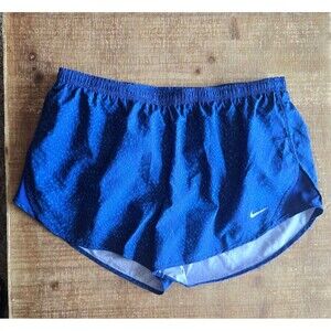NWT Nike Dri Fit Women's blue running shorts size large